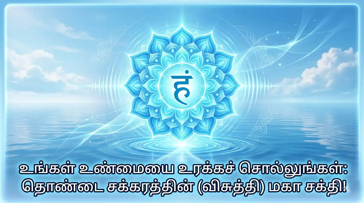 தொண்டை சக்கரம் விசுத்தி சக்கரம் நீல ஆற்றல் மையம்
