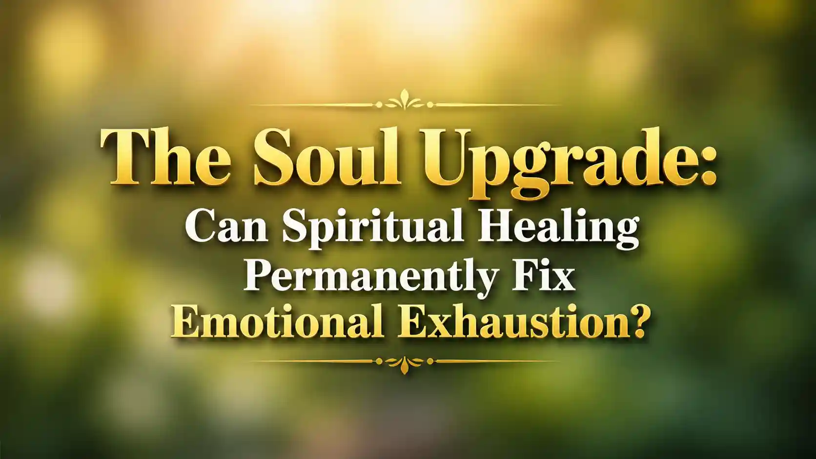 A calm individual sitting in a peaceful, sun-drenched room meditating to relieve emotional burnout and anxiety