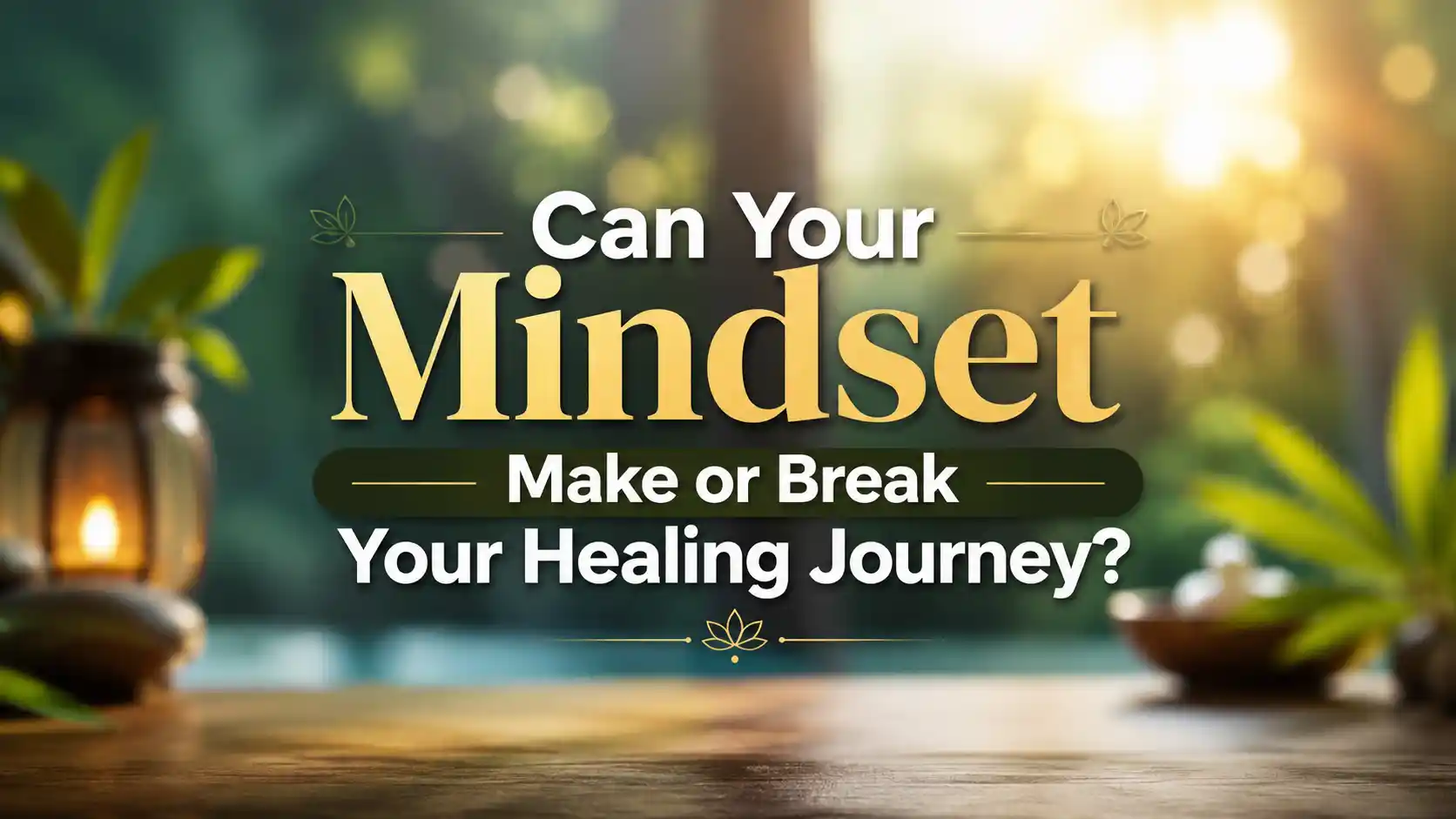 Calm background representing an open mind and peaceful healing journey.