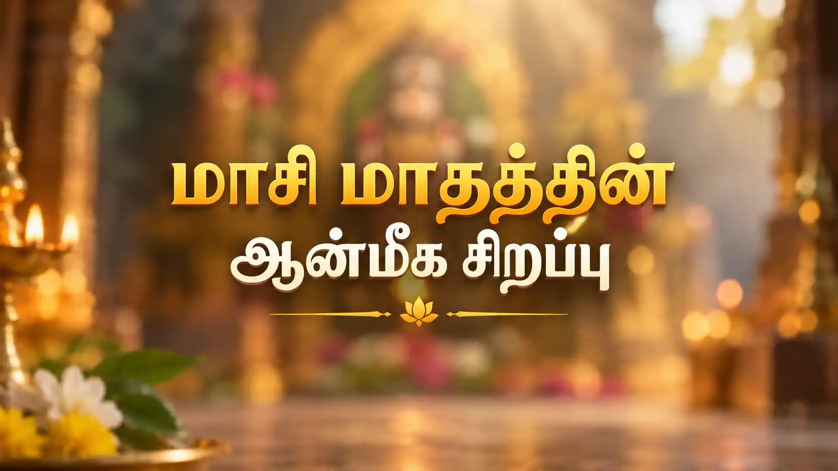 மாசி மாத ஆன்மீக வழிபாடு மற்றும் மகா சிவராத்திரி