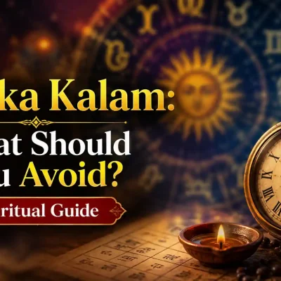 Gulika Kalam and traditional spiritual beliefs about activities to avoid