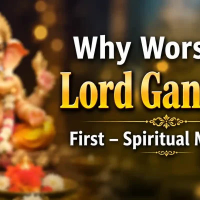 Lord Ganesha worshipped first for wisdom and auspicious beginnings