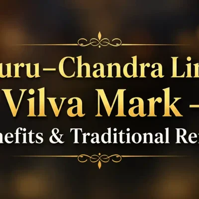 Vilva mark on the Guru–Chandra line in big toe reading