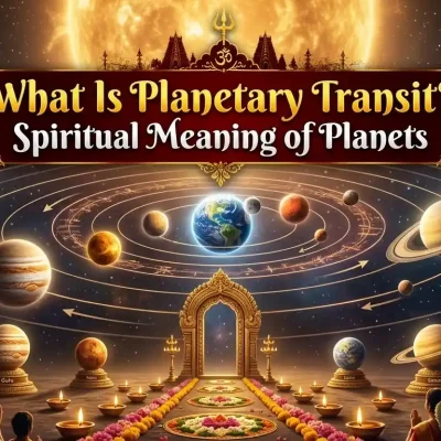 Planetary transit in astrology showing the zodiac signs and the spiritual meanings of the planets.